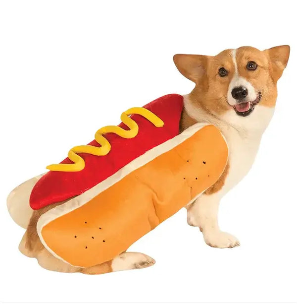 Hot Dog Halloween Costume for Pets Dogs Cats